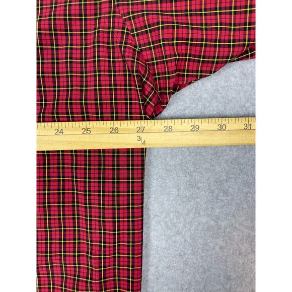 Ralph Lauren Blake Shirt Men's 2XL XXL Red Checks Plaid Long Sleeve Button‎ Down - Picture 6 of 8